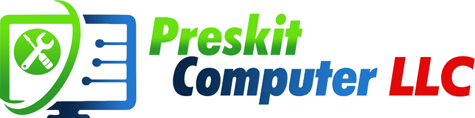 Preskit Computer Logo